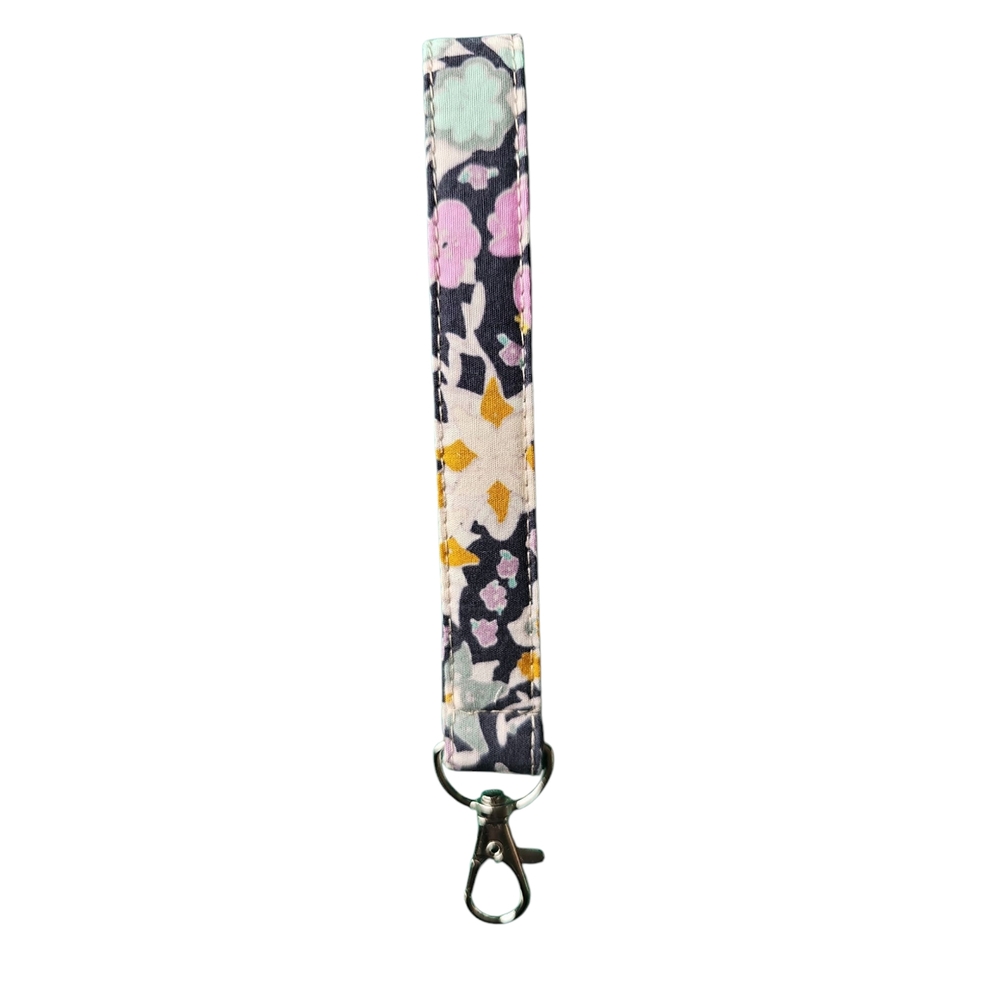Floral Keychain Wristlet | Key Fob Wristlet | Fabric Keychain
